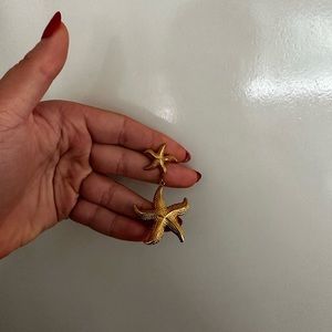 Aureum star fish earrings!